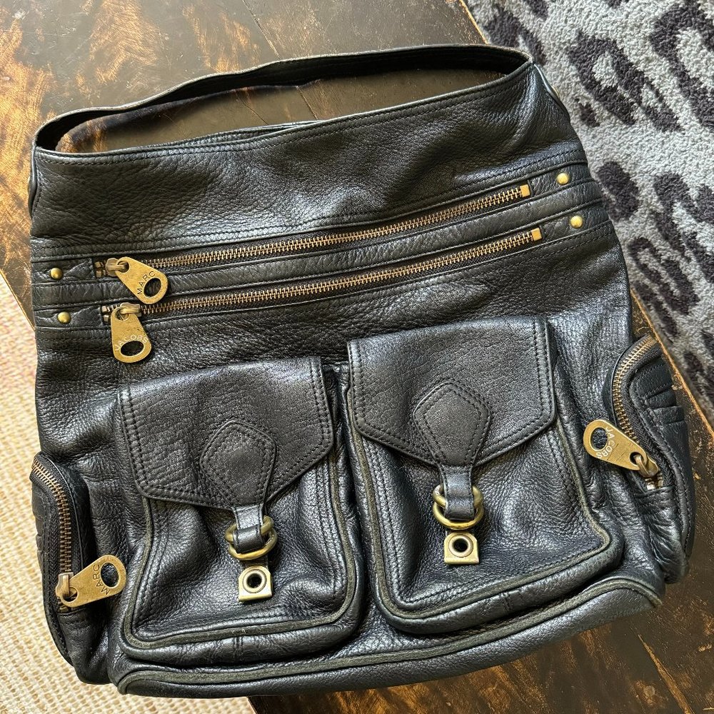 Marc by Marc Jacobs Large Black Hobo